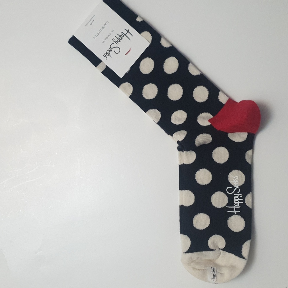 Happy Socks Men Socks EU 41-46, US 8 - 12 Brand New Combed Cotton Hard #8